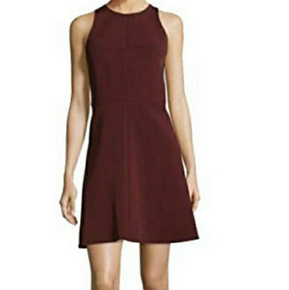 Rag & Bone Sabina Fit and Flare Port Dress | 0